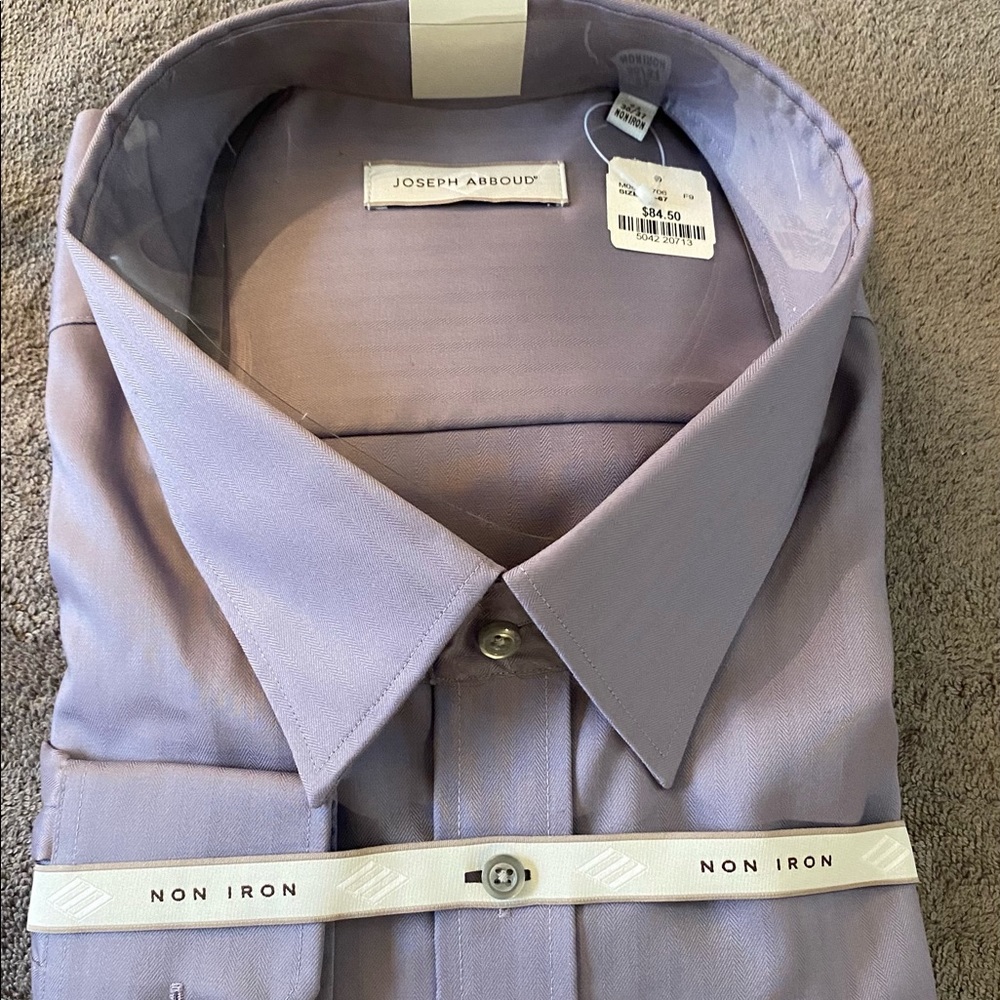 Joseph Abboud Men’s NWT dress shirt, Size 22 36/37